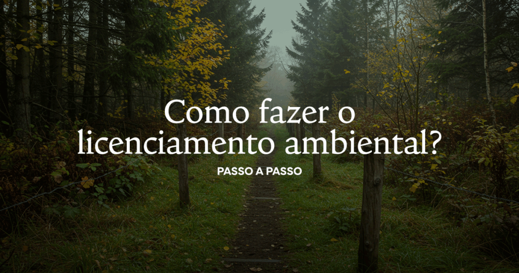 Como fazer o Licenciamento Ambiental? Passo a Passo